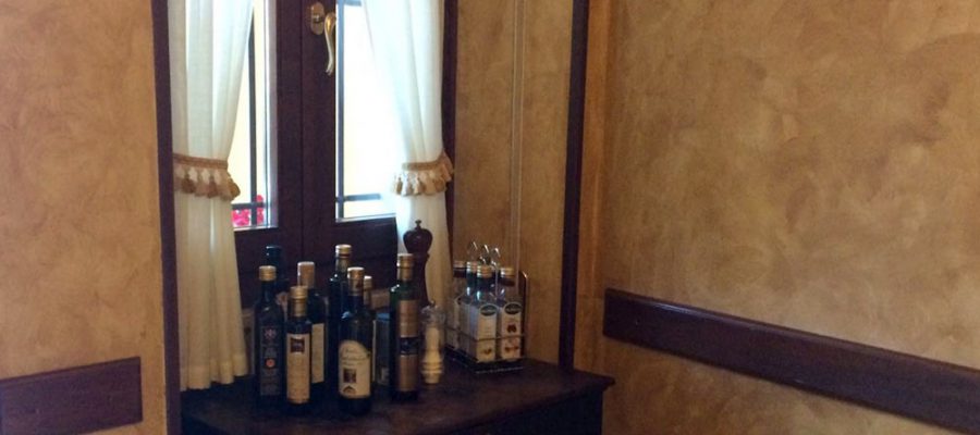 particolare della sala